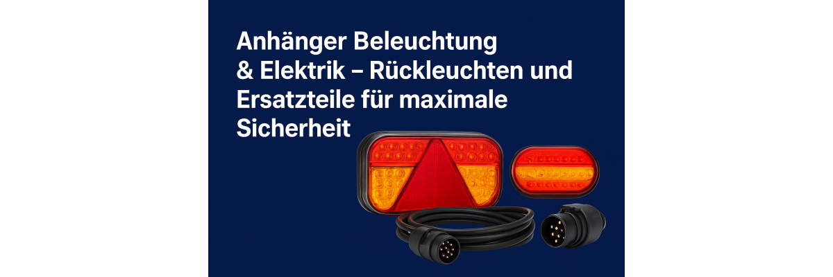 Rückleuchten &amp; Anhänger-Elektrik – Sicher, Sichtbar, Zuverlässig - AFATEK Anhänger-Beleuchtung | Rückleuchten &amp; Elektrik Teile – Zuverlässig, Robust, ECE-zugelassen