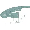 AKS 3504 Sicherheitskupplung M16 neue Ausführung Schloss Safety-Ball
