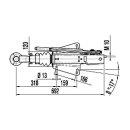 Auflaufeinrichtung DIN-Öse AE V 251S 1500-2700 kg oben RB 2361