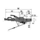 AL-KO Auflaufeinrichtung 60S/2 450-750kg 1636G/1637 VKT-Rohr 70mm