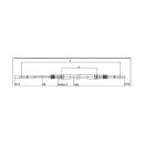 KNOTT Bremsseil für KZG 35 HL 1500 mm / GL 1870 mm, M12 / M12