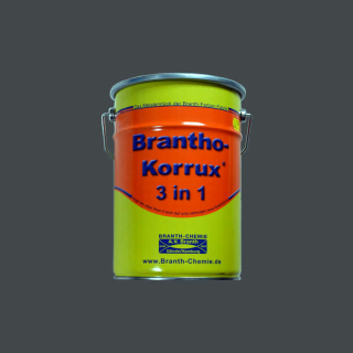 Brantho Korrux "3 in 1" 5 Liter dunkelgrau / eisengrau RAL 7011