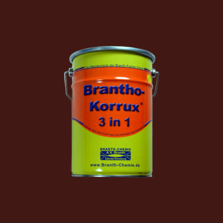 Brantho Korrux "3 in 1" 5 Liter mahagoni-braun RAL 8016