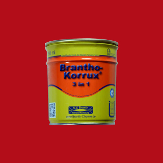 Brantho Korrux "3 in 1" 0,75 Liter Dose karminrot RAL 3002