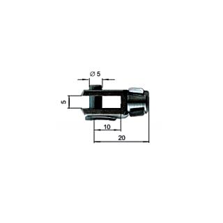 Gabelköpfe für Gasfedern, Gasdruckfedern (A) M20 / (F) M5 / (C) 5 / (E) 5