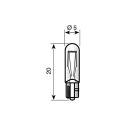 Glühlampe Osram 12V 2W Sockel 2x4.6d