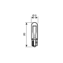 Glühlampe Osram 12V 3W Sockel W 2,1x9,5d