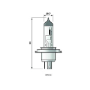 Halogen H4 HD NARVA 24V 75/70W