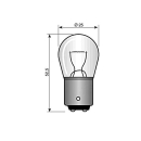 Glühlampe Osram 12V 21W Sockel Ba15s