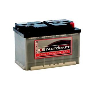 Antriebsbatterie 12V Kapazität C5 gefüllt & geladen 80 Ah