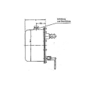 Enkeltvirkende håndpumpe, output 19 ccm, tryk 180 bar