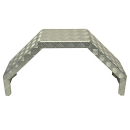 Single-axle fender aluminum quintet sheet metal