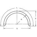 Einachskotflügel Profil 12/40 B240 R375 L1210 S750 H390