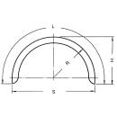 Einachskotflügel Profil 40 B150 R300 L970 S600 H315