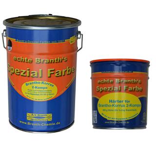 Brantho-Korrux 2-Kompo 5,4 kg Stammlack + 0,6 kg Härter schwarz