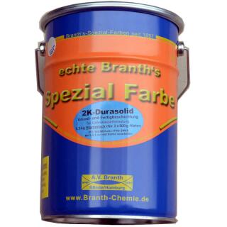 Brantho-Korrux 2K-Durasolid 5,5 kg Stammlack + 1 kg Härter tiefschwarz RAL 9005