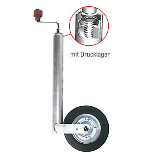 AL-KO Stützrad Vollgummirad Stahlfelge 200x50 150 kg