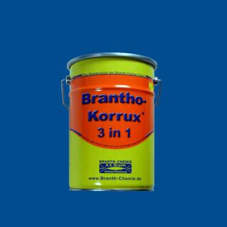 Brantho Korrux "3 in 1" 5 Liter verkehrsblau RAL 5017