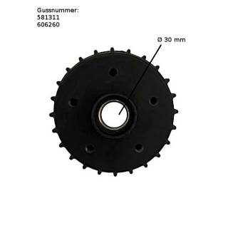 Bremstrommel passend Alko: 160 x 35, RA 112 x 5 Loch Achse Compact B 850 - 5