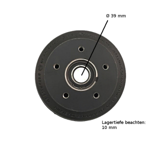 Bremstrommel passend BPW 200 x 50, Radanschluss 112 x 5 Loch S 2005-7 RASK ECO