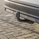 Kugelschutzkappe schwarz mit Schlaufe
