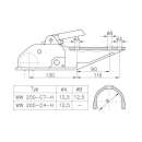 Winterhoff WW 200 C7 / H 70 mm-Ø