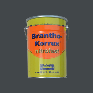 Brantho Korrux "nitrofest" 5 Liter Gebinde dunkelgrau / eisengrau RAL 7011