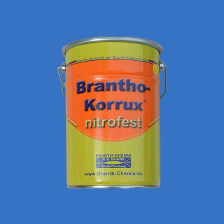 Brantho Korrux "nitrofest" 5 Liter Gebinde lichtblau RAL 5012