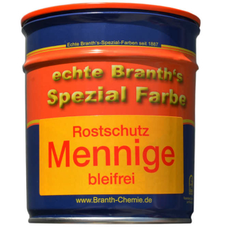 Branths Rostschutz Mennige bleifrei 0,75 Liter Gebinde