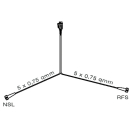 Kabelsatz Zuleitung PVC-Stecker, 13-polig 4 m Länge,...