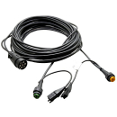 Cable set, 7 meter PVC connector, 7-pin with exit 200 mm...